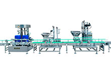 防爆電子稱(chēng)重灌裝機(jī)流水線